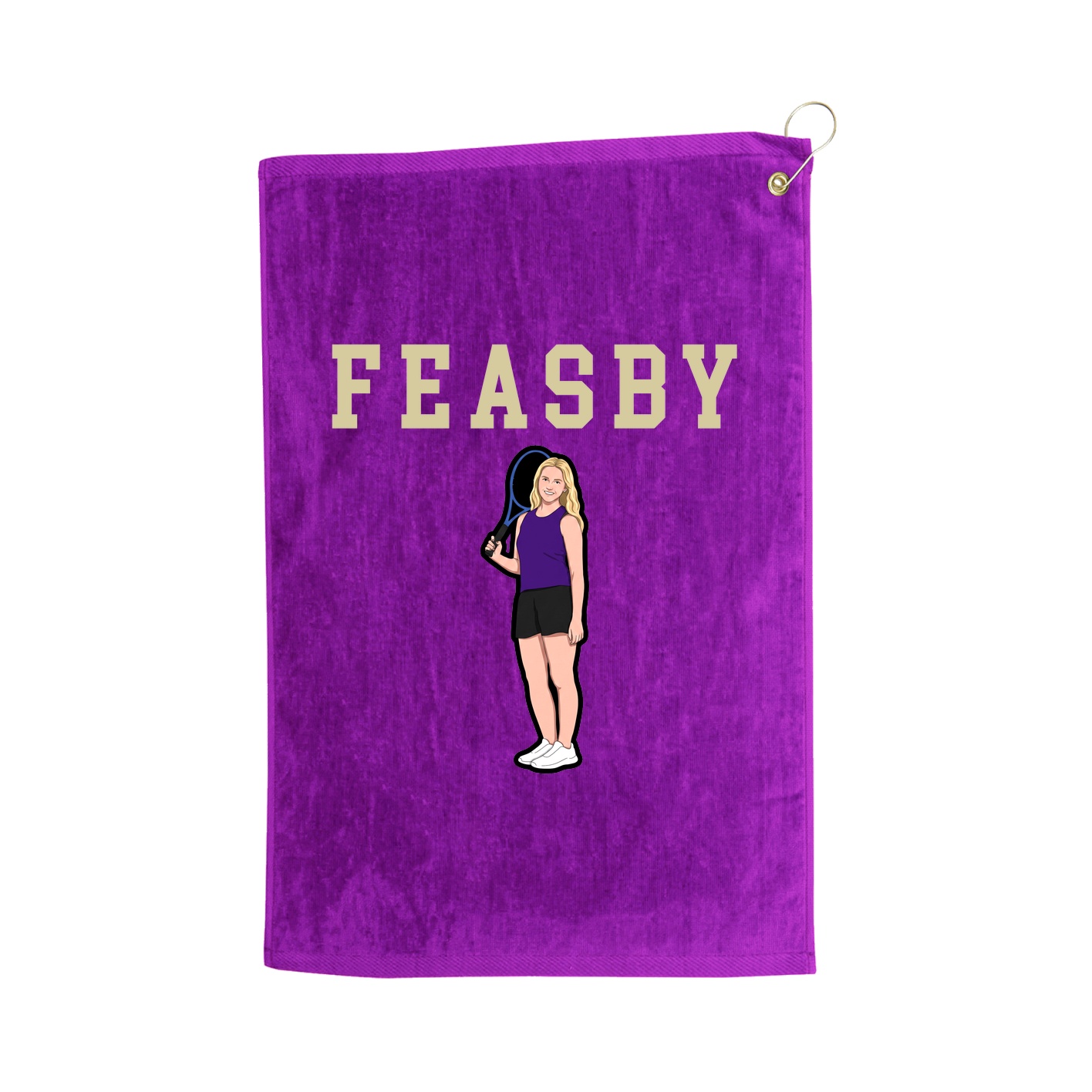 Golf Towel — Shirsey in Purple