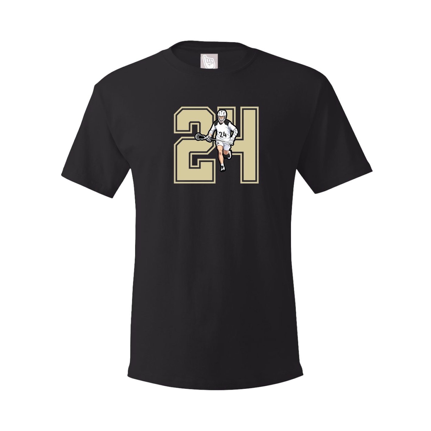 Youth Tee — Number in Black
