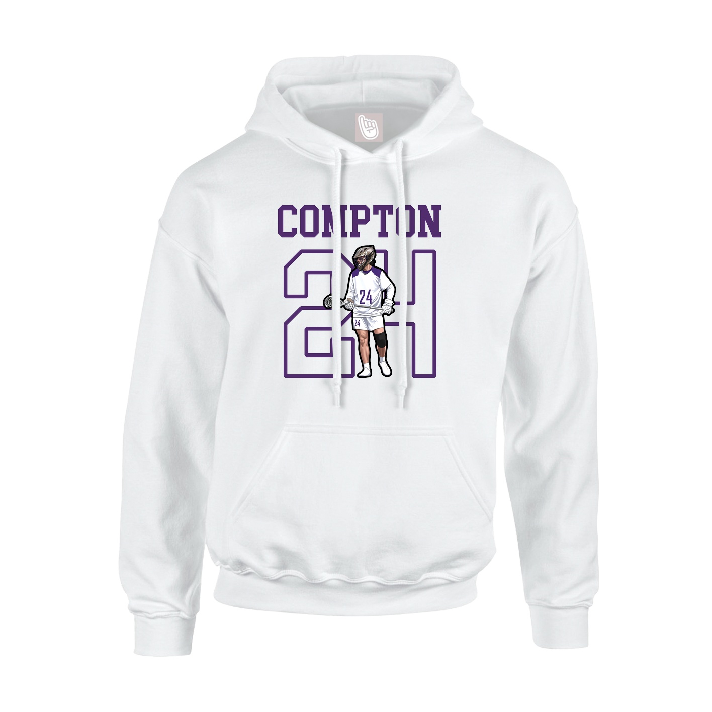 Youth Hoodie — Shirsey in White