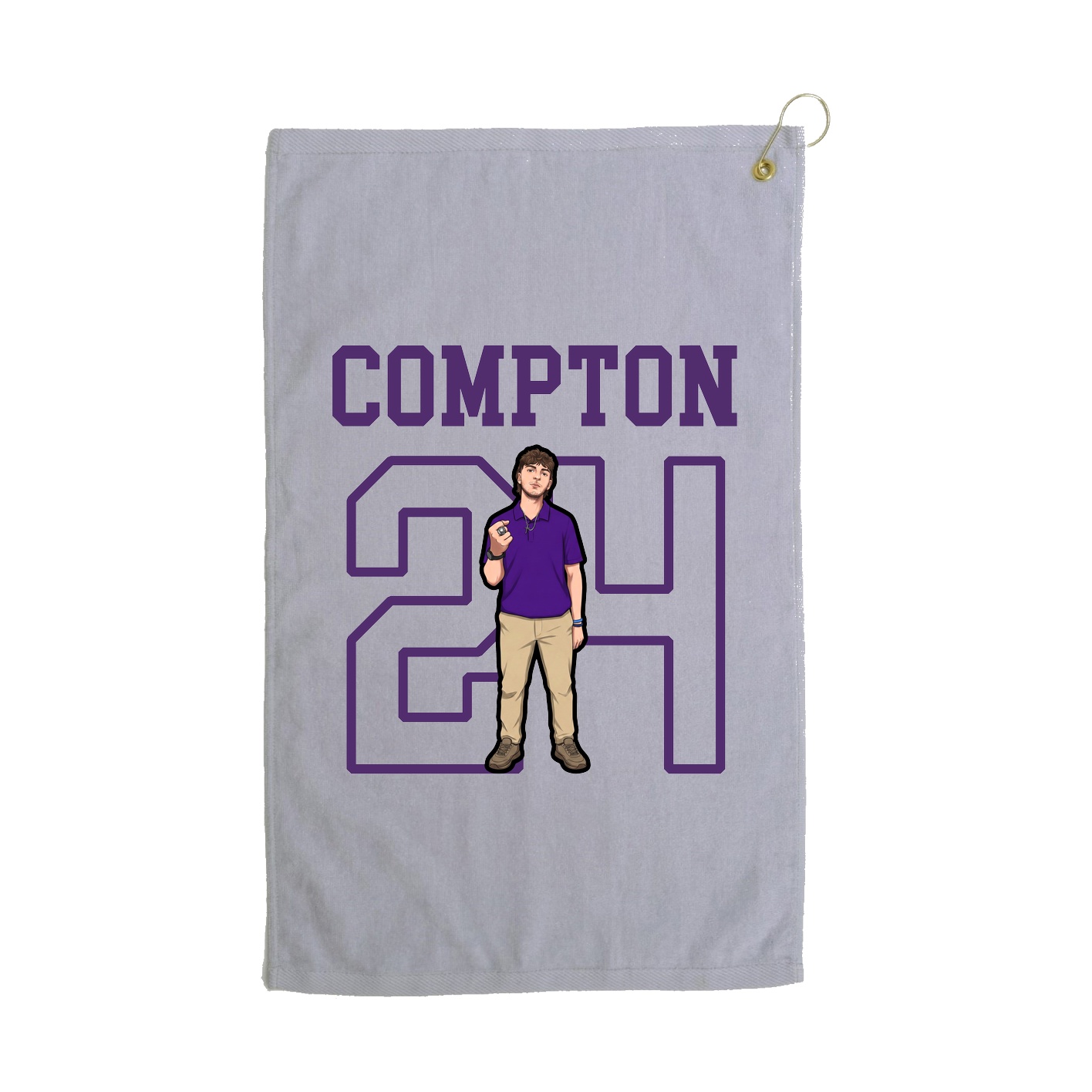 Golf Towel — Shirsey in Grey