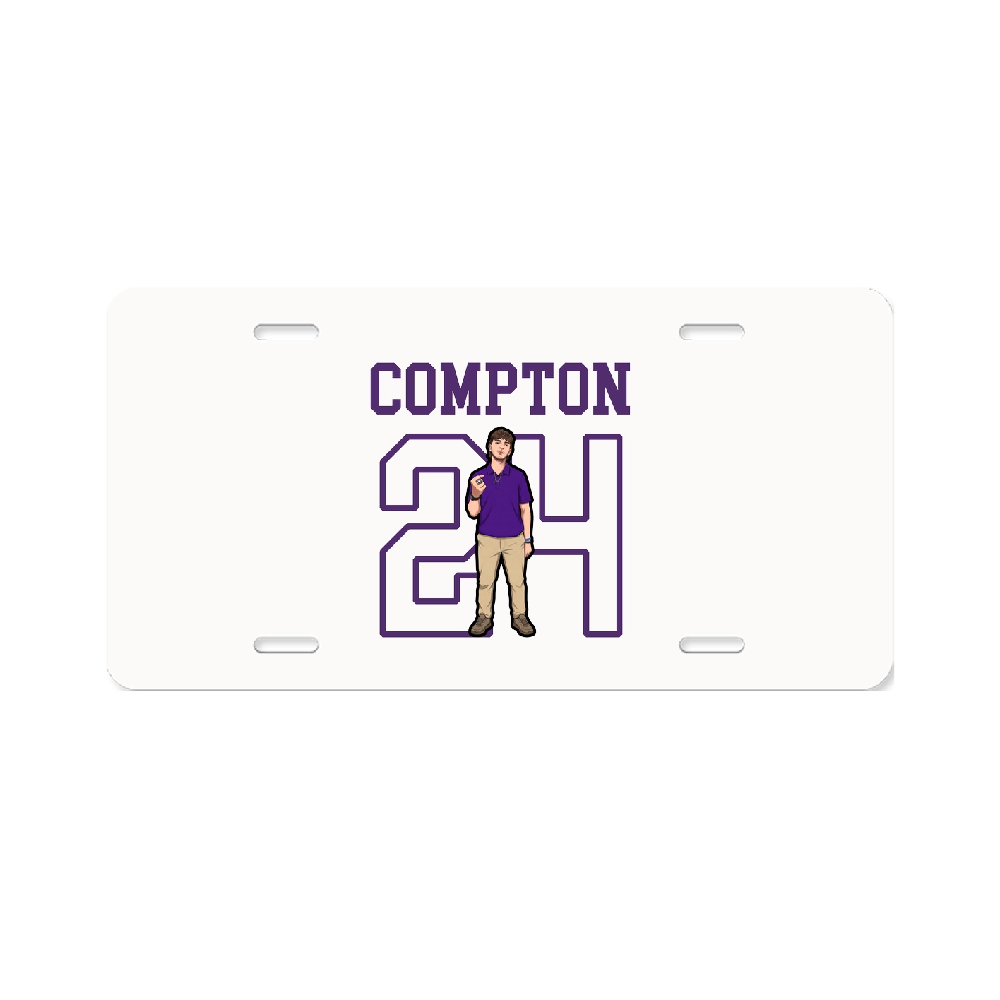 Aluminum License Plate