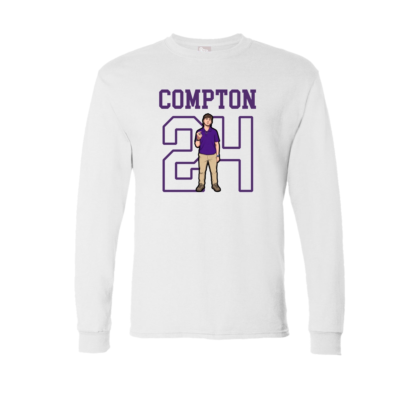 Long Sleeve Tee — Shirsey in White