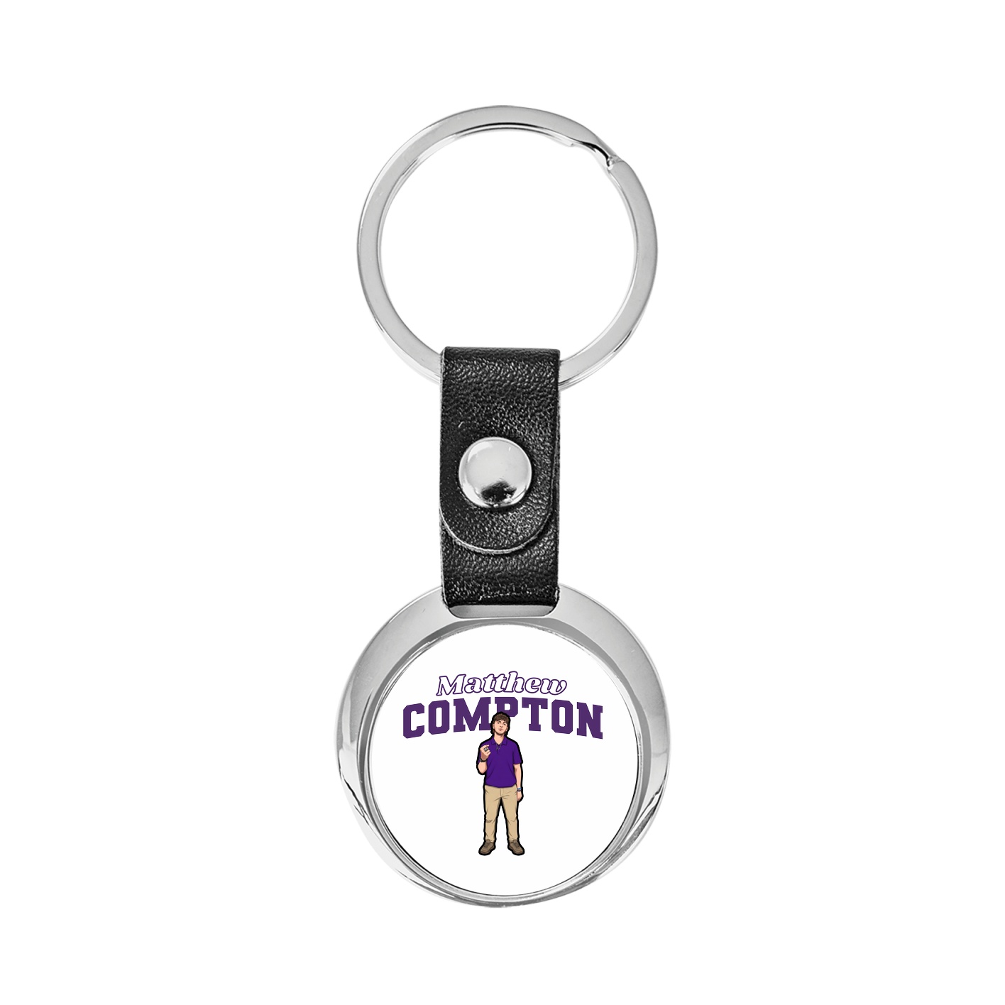 Key Chain — Name Arch in Classic