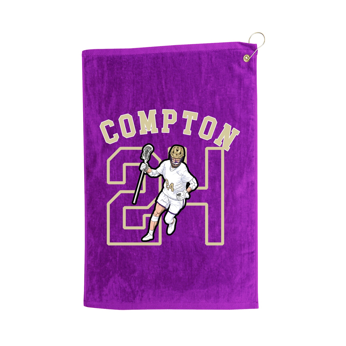 Golf Towel — Shirsey Arch in Purple