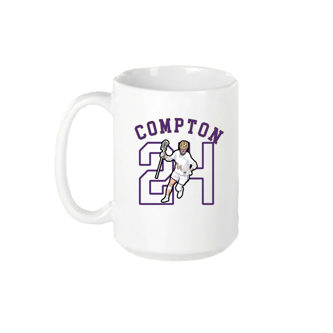 15oz Coffee Mug — Shirsey Arch in White