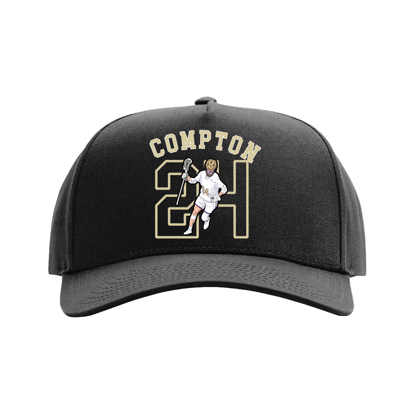 Full Fabric Five-Panel Champ Cap