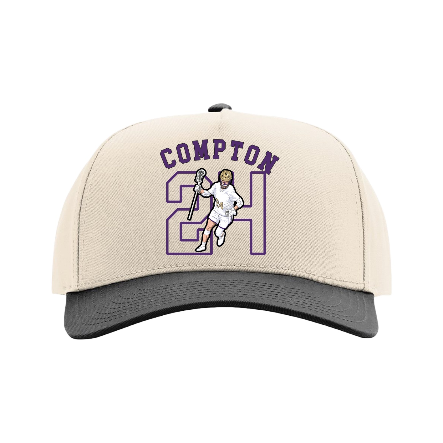 Full Fabric Five-Panel Champ Cap