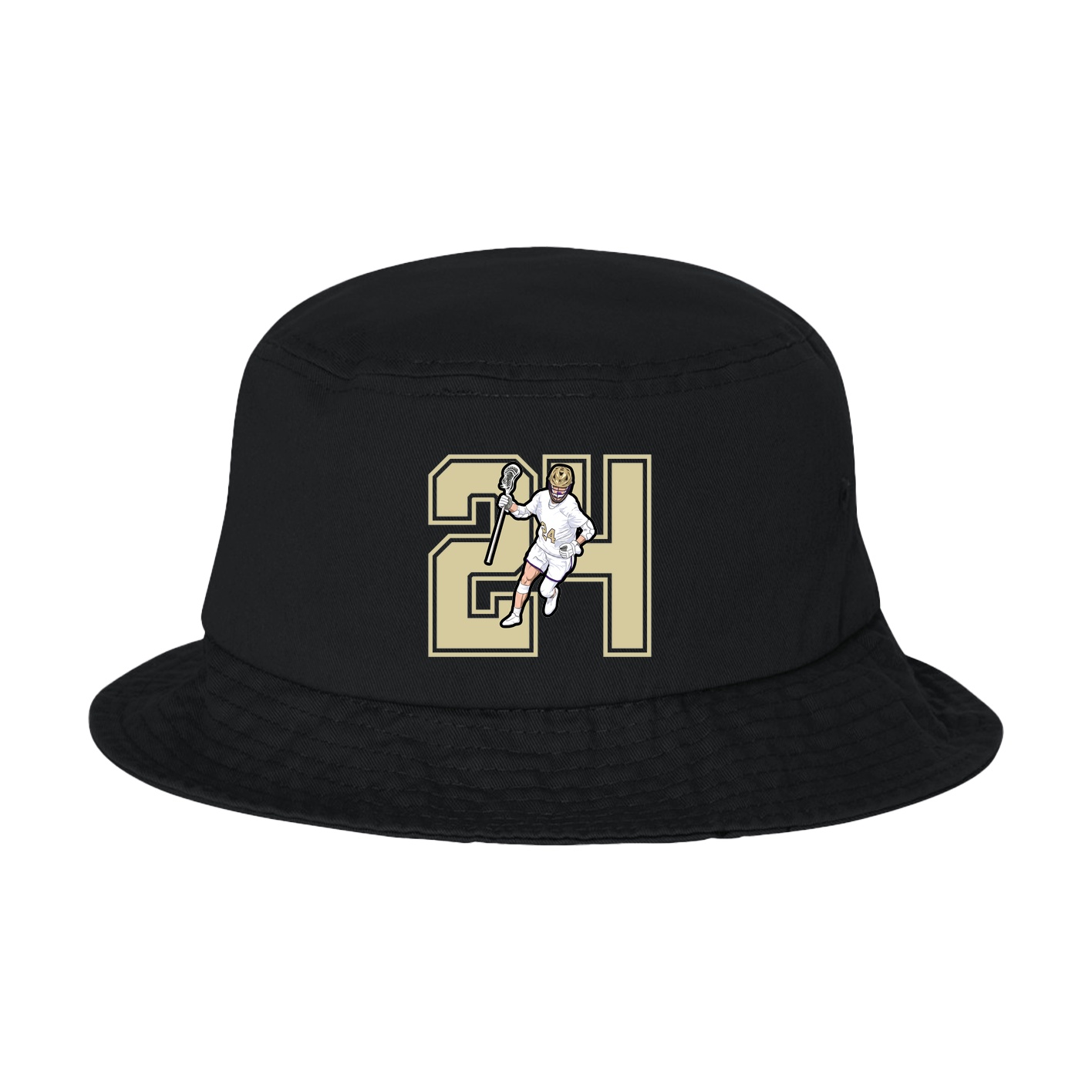 Bucket Cap — Number in Black