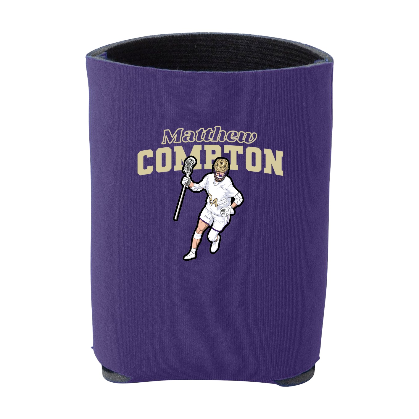 Can Holder — Name Arch in Purple
