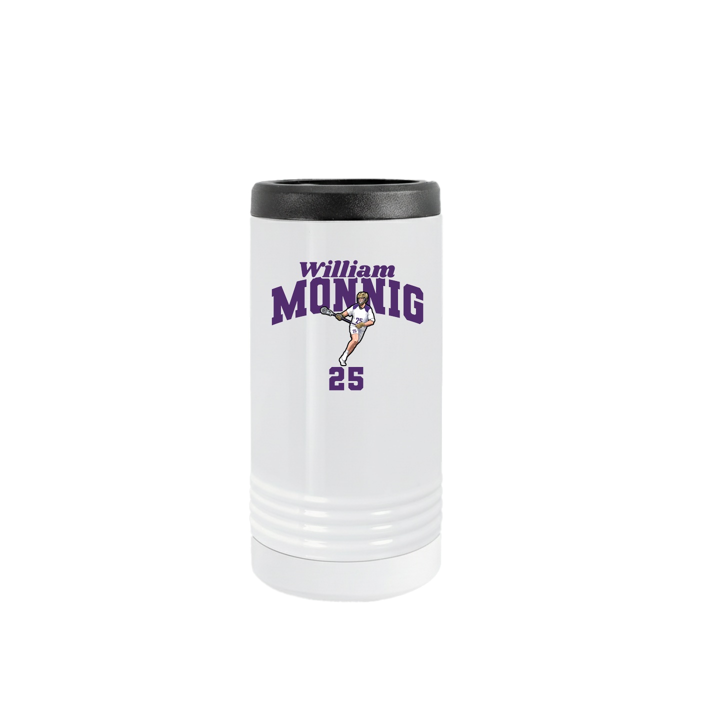 Slim Beverage Holder — Signature Arch in White