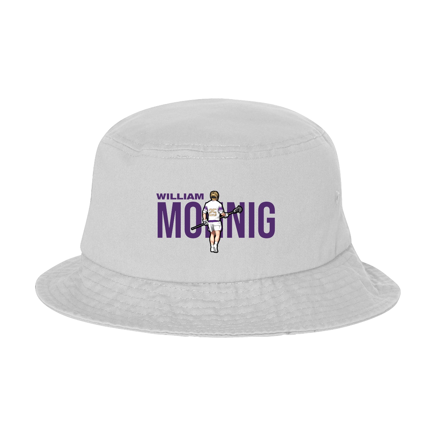 Bucket Cap — Player Name in White