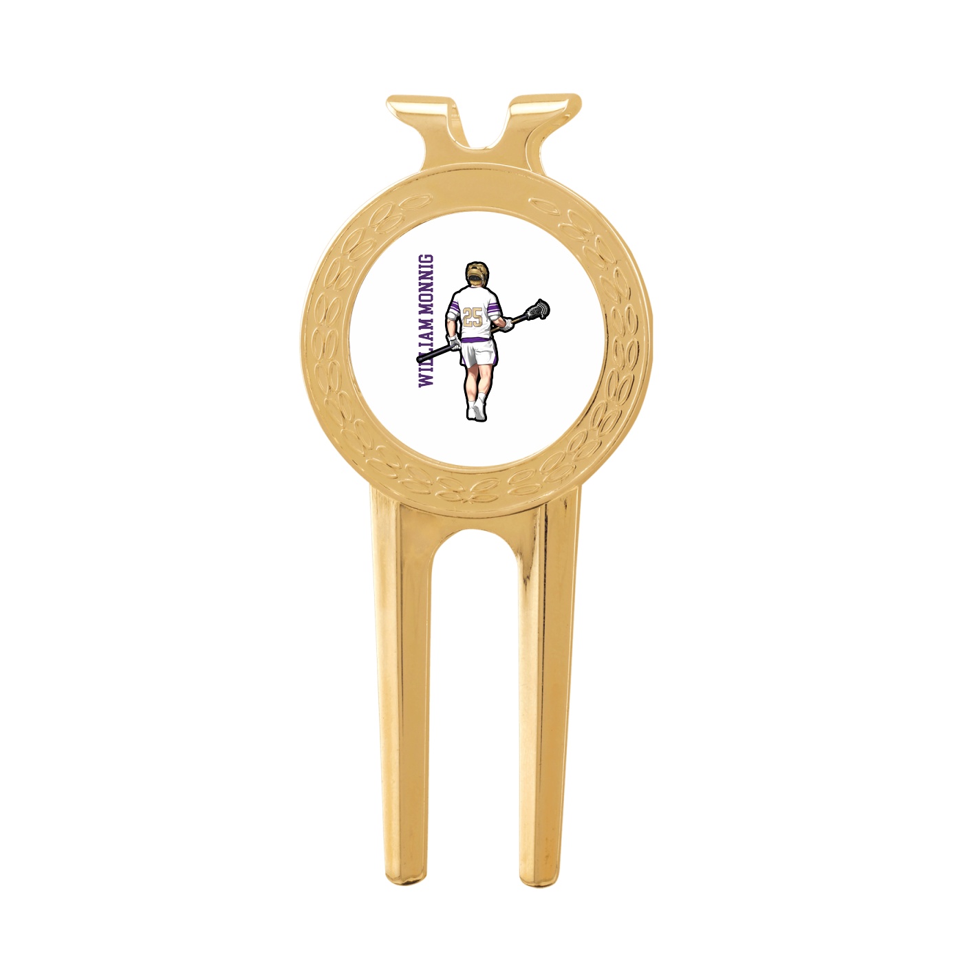 Divot Tool with Ball Marker — Name Vertical in Classic