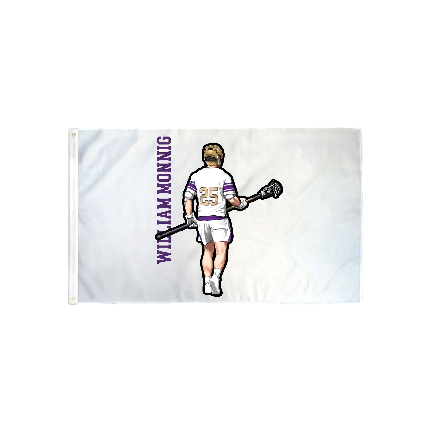 3x5 Flag — Name Vertical in Classic