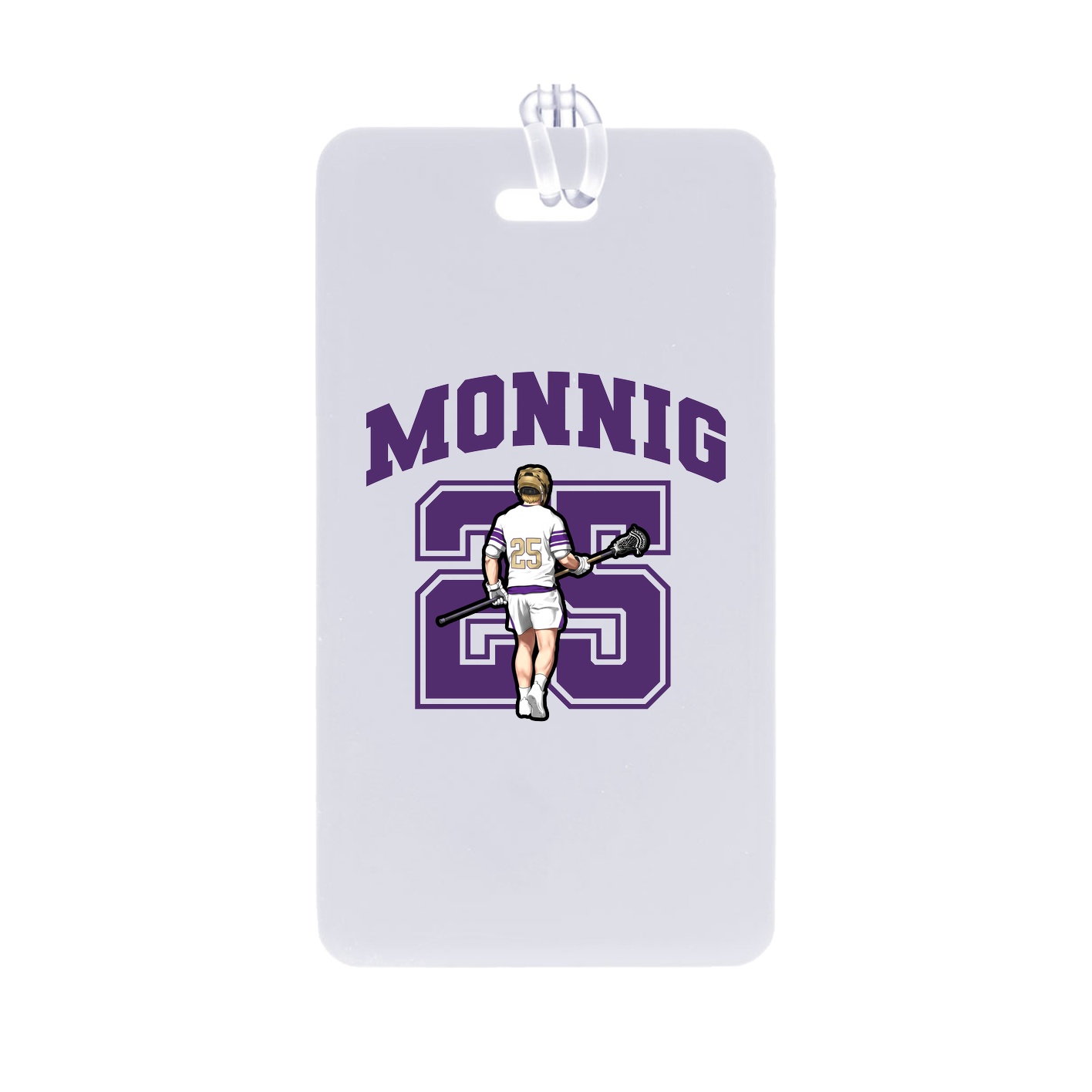 Bag Tag — Number in Classic