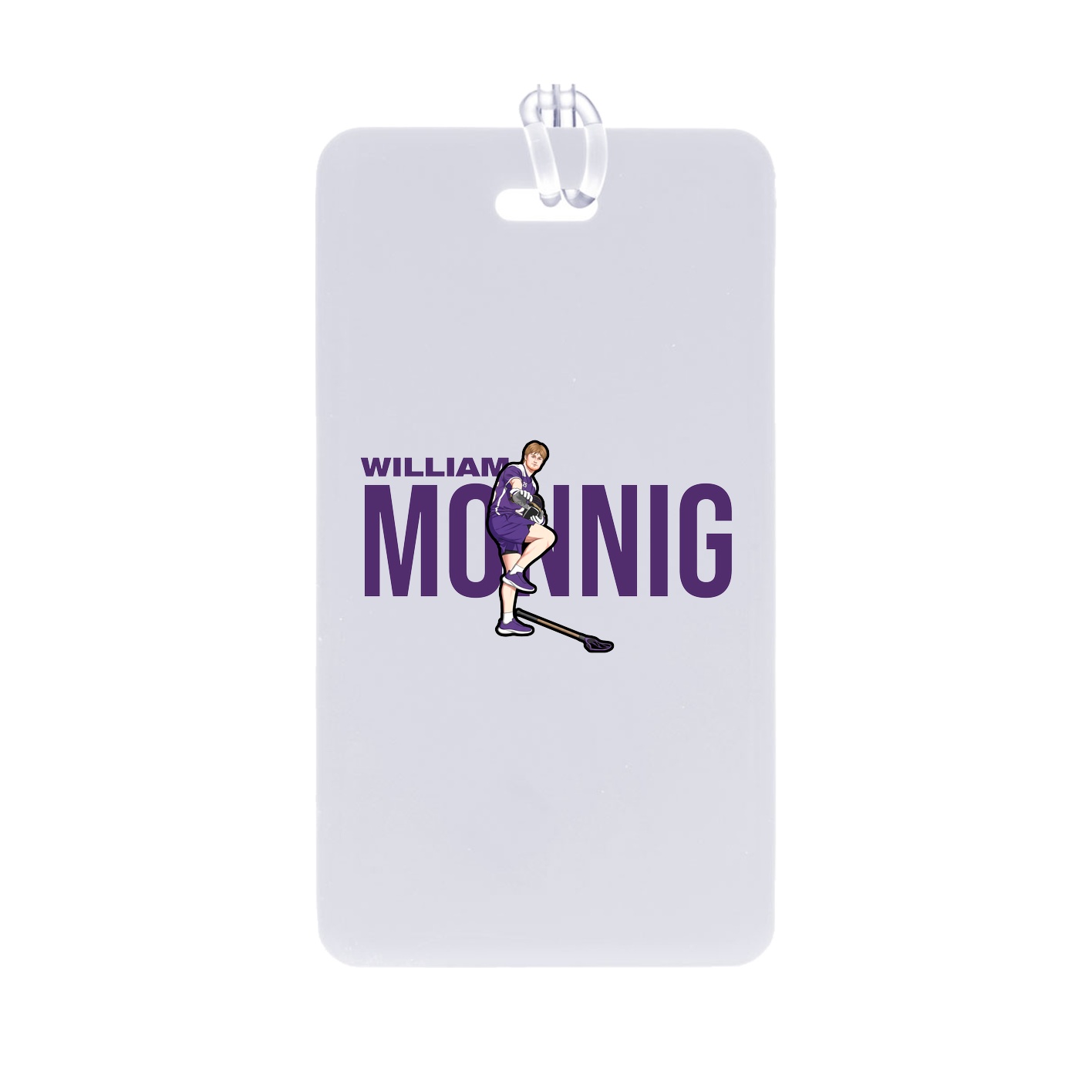 Bag Tag — Player Name in Classic