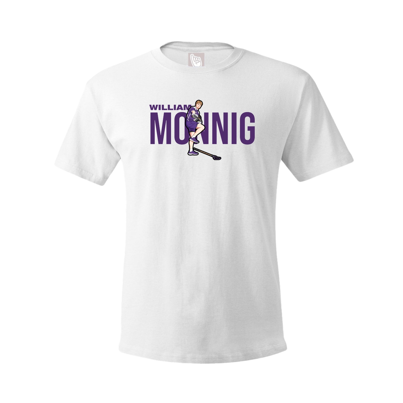 Tee — Player Name in White