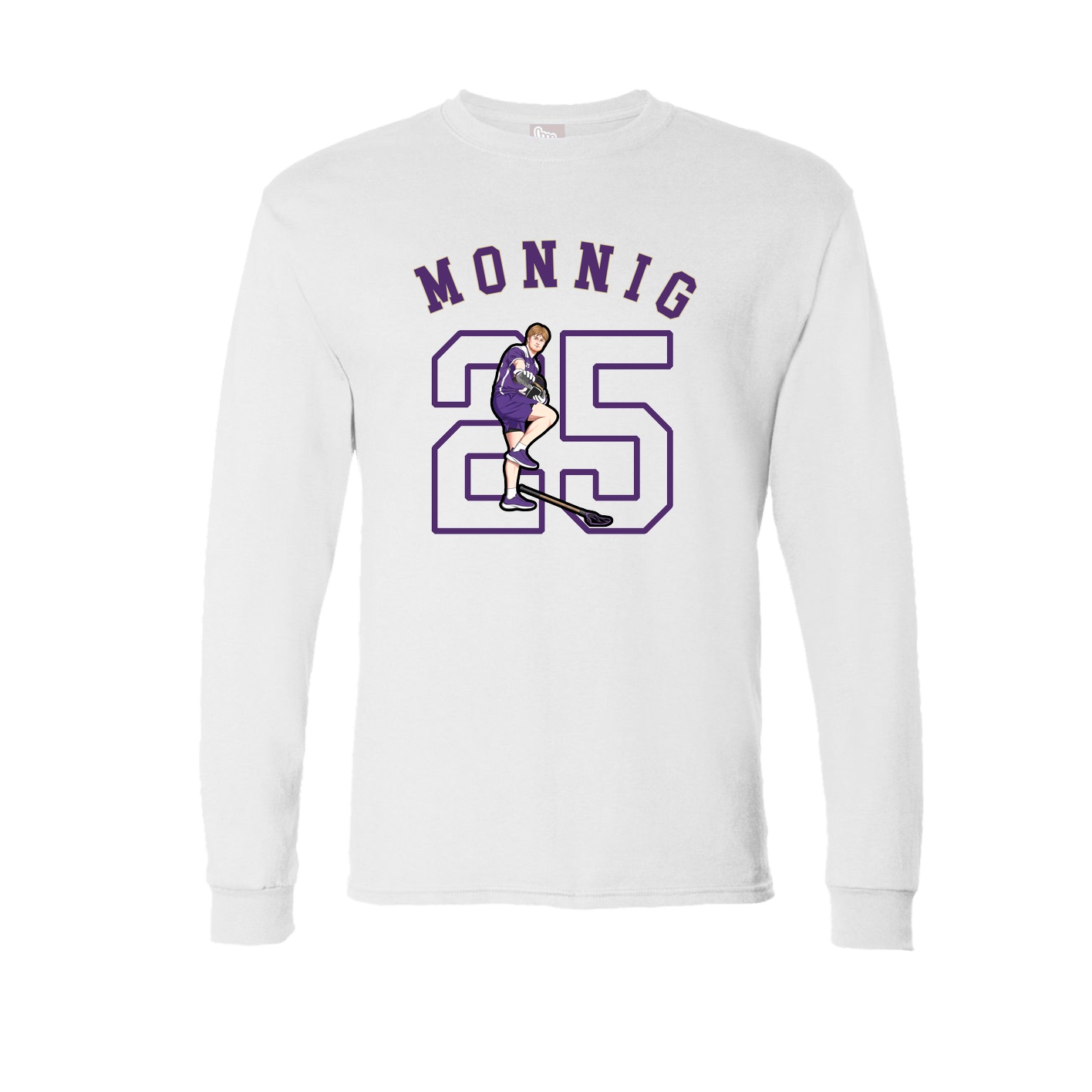 Long Sleeve Tee — Shirsey Arch in White