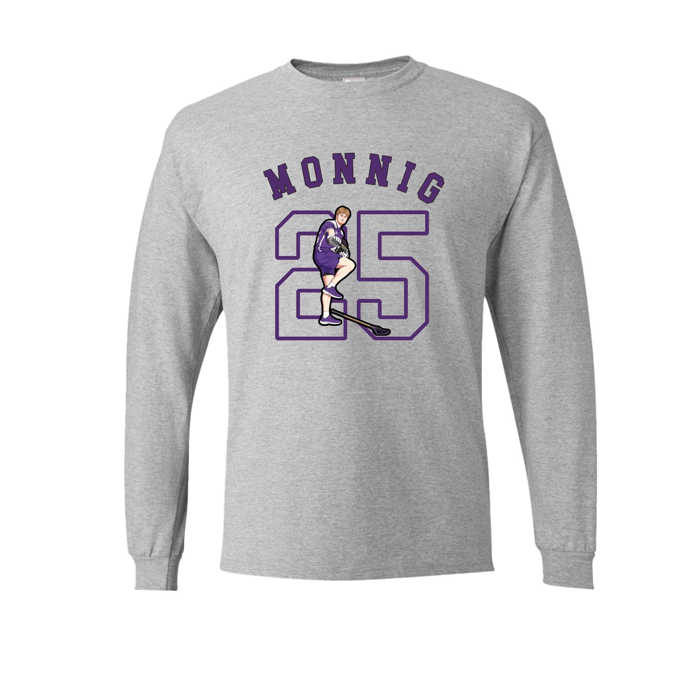 Long Sleeve Tee — Shirsey Arch in Grey