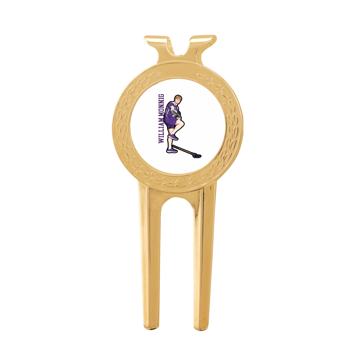 Divot Tool with Ball Marker — Name Vertical in Classic