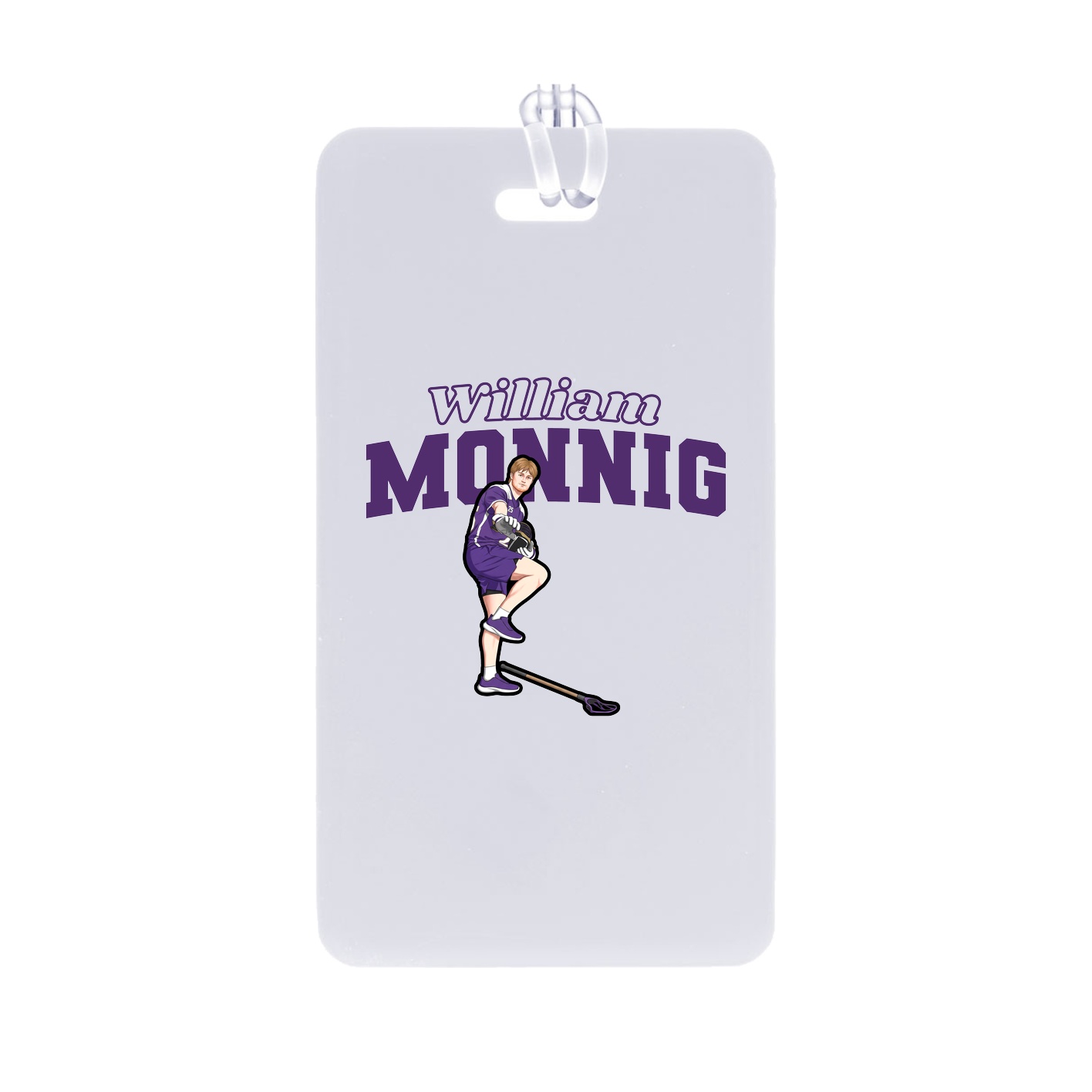 Bag Tag — Name Arch in Classic