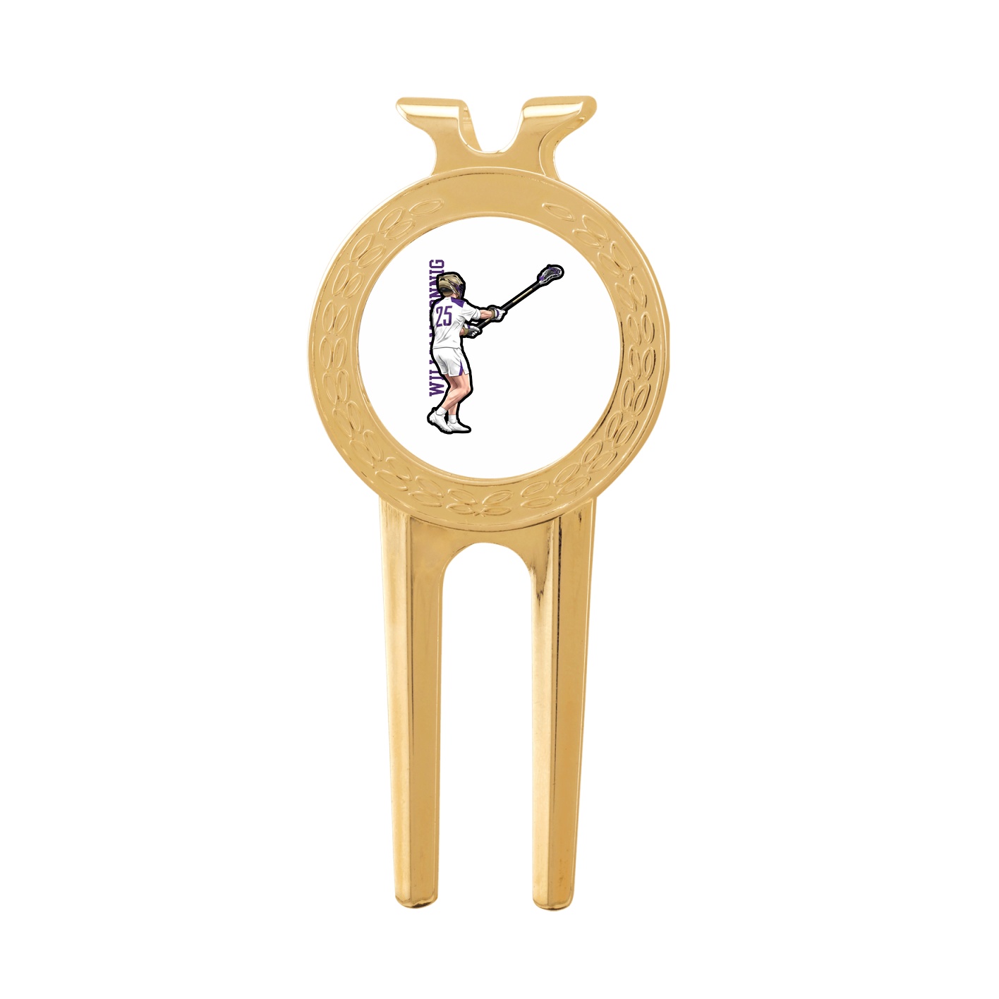 Divot Tool with Ball Marker — Name Vertical in Classic
