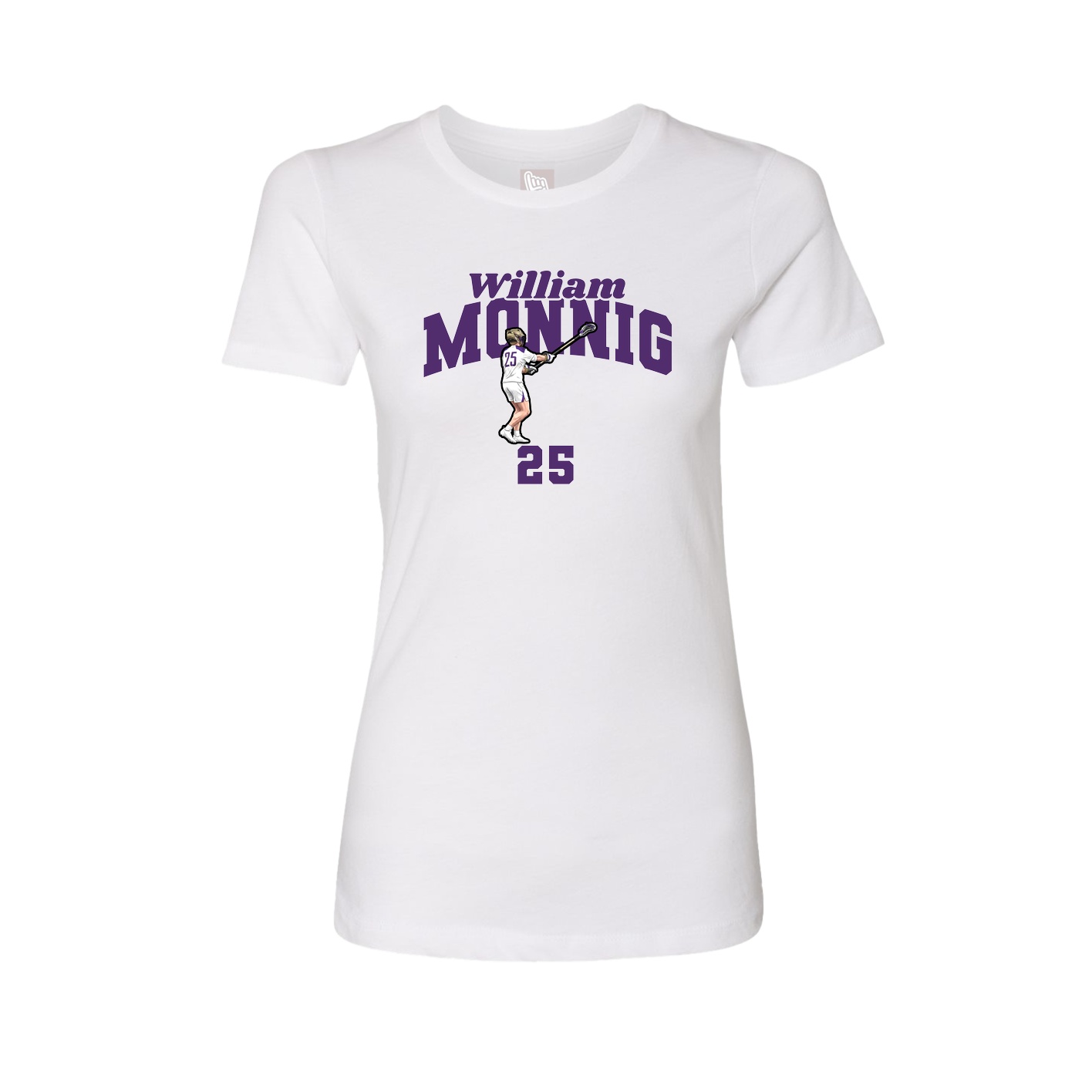 Womens Tee — Signature Arch in White