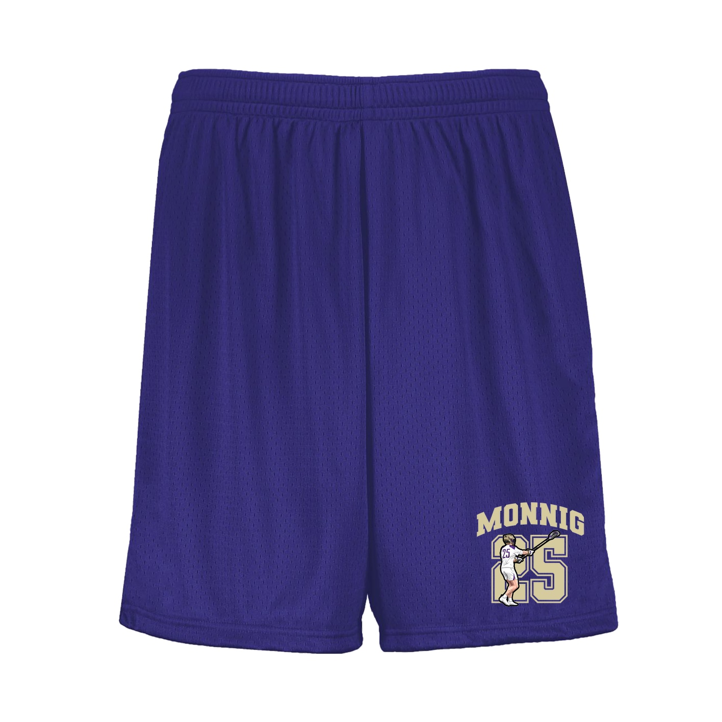 Shorts — Number in Purple