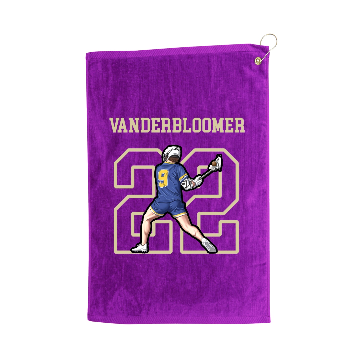 Golf Towel — Shirsey in Purple