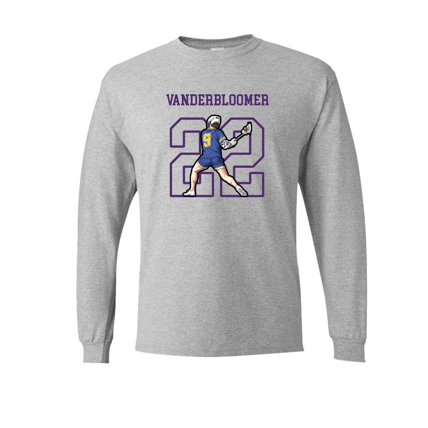 Long Sleeve Tee — Shirsey in Grey