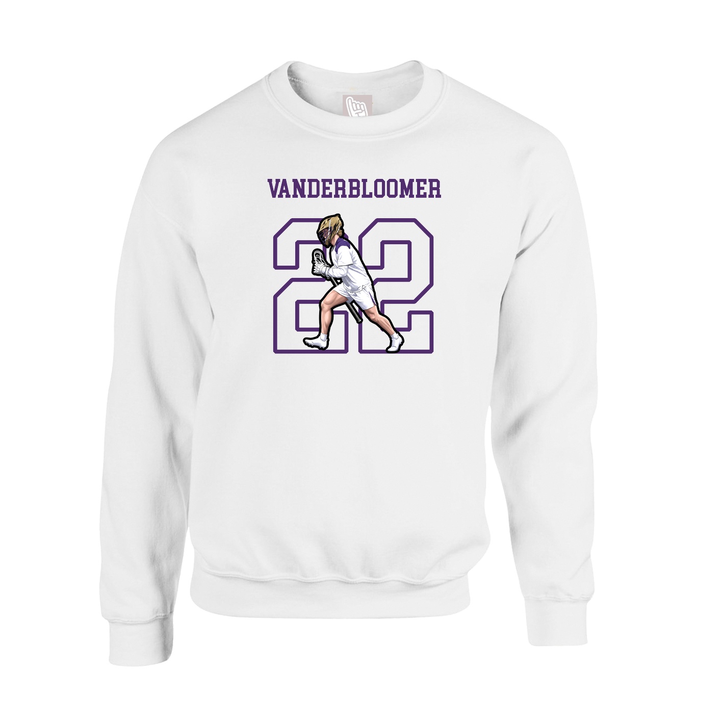 Fleece Crew — Shirsey in White