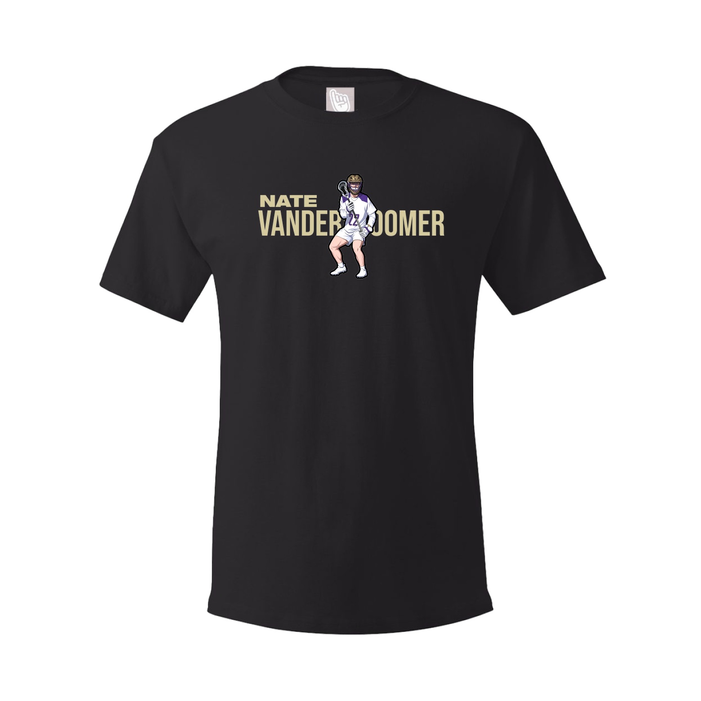 Youth Tee — Player Name in Black