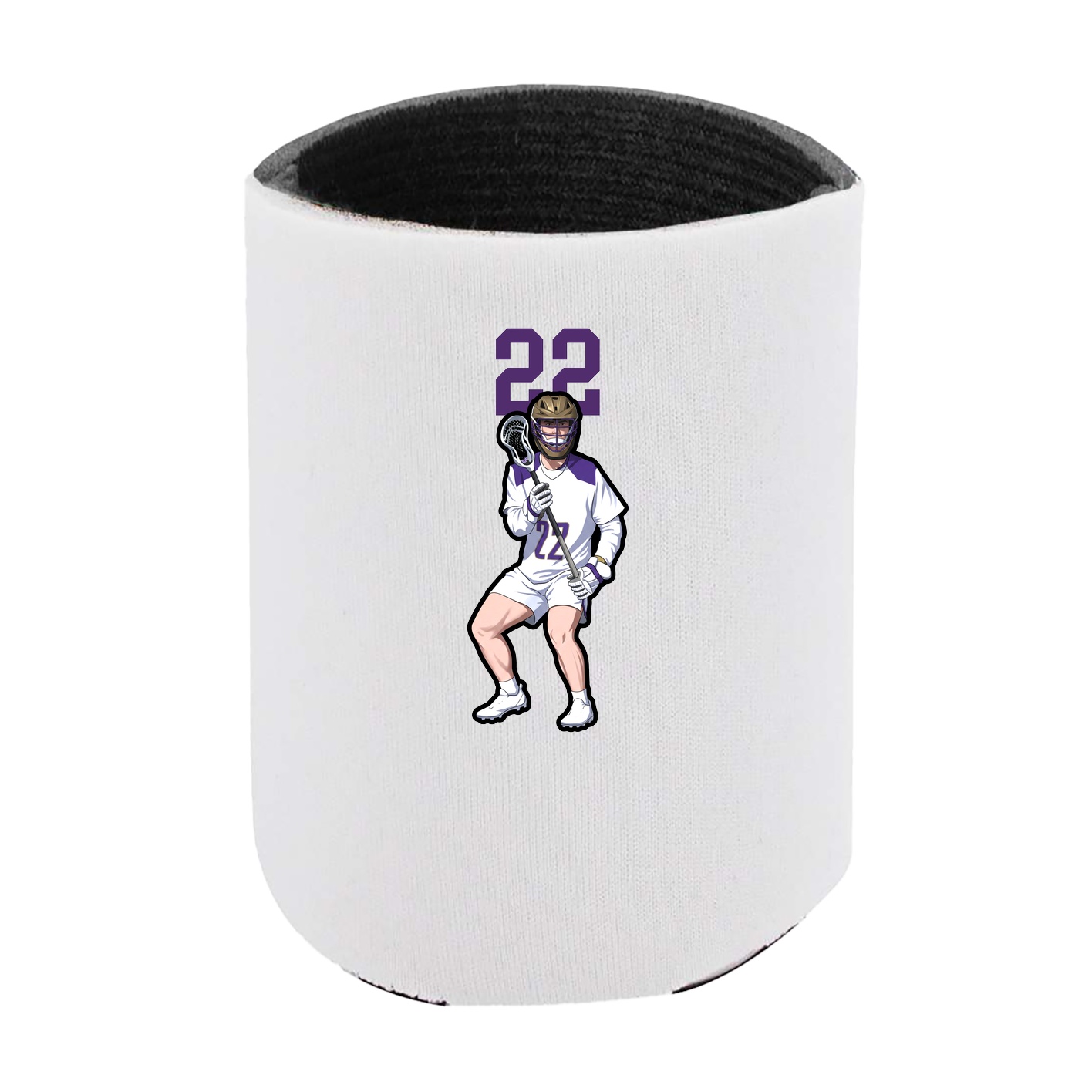 Can Holder — Number Top in White