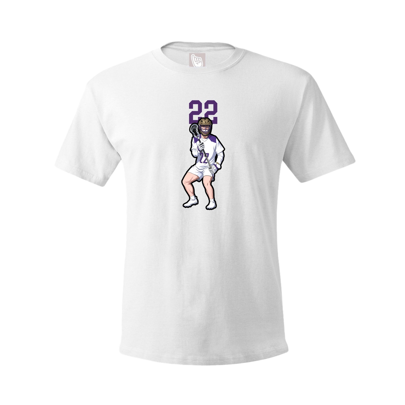 Tee — Number Top in White