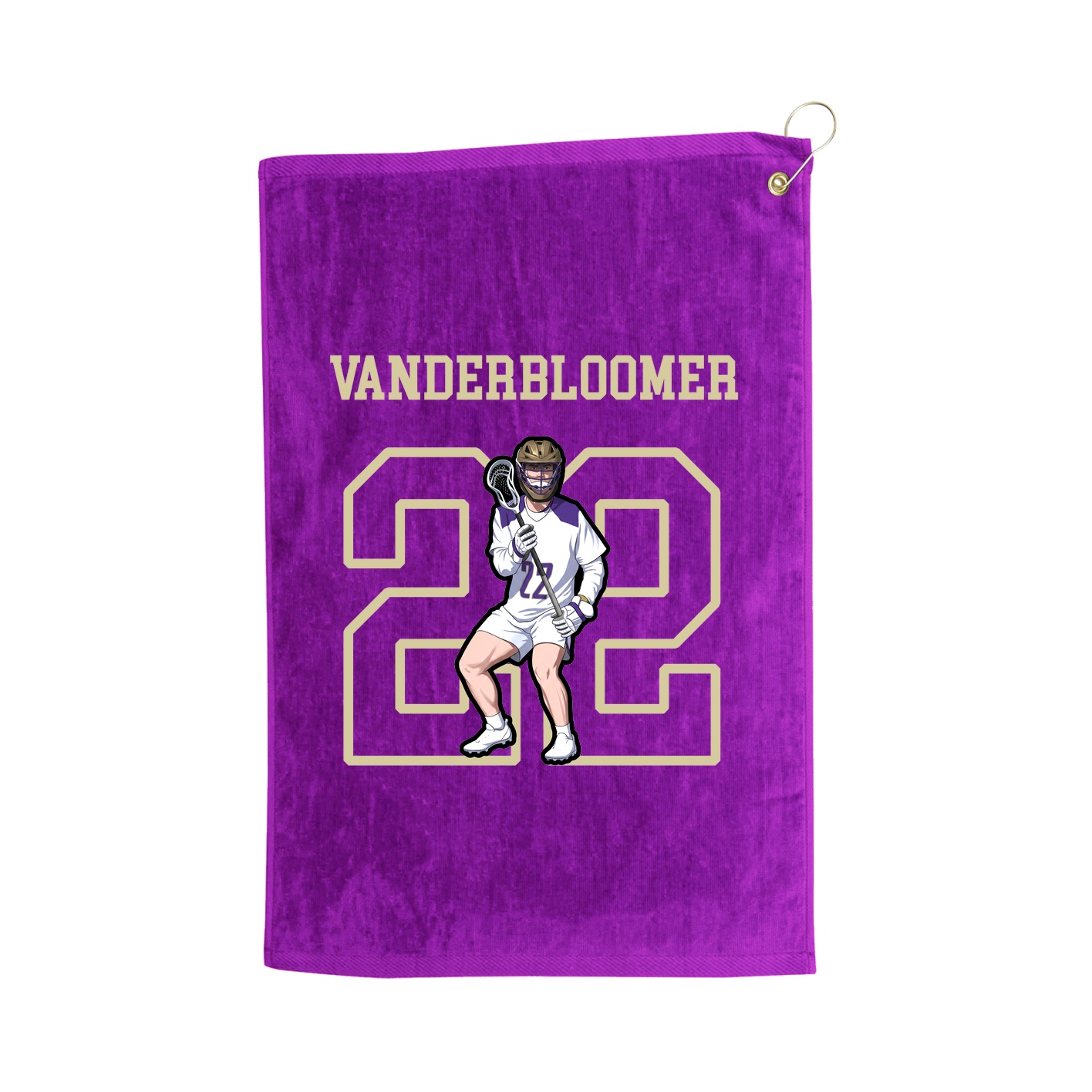 Golf Towel — Shirsey in Purple