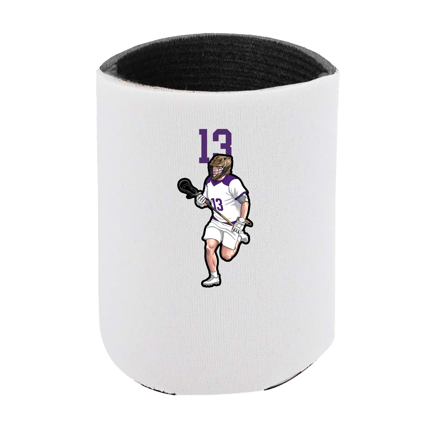 Can Holder — Number Top in White