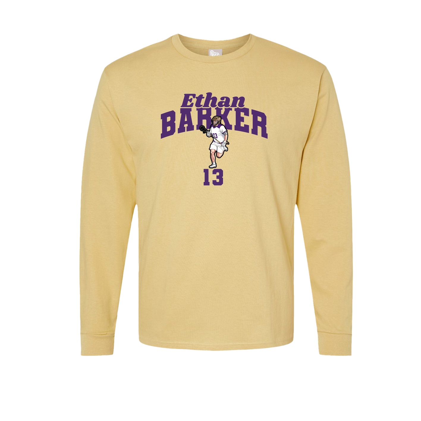 Long Sleeve Tee — Signature Arch in Vegas Gold