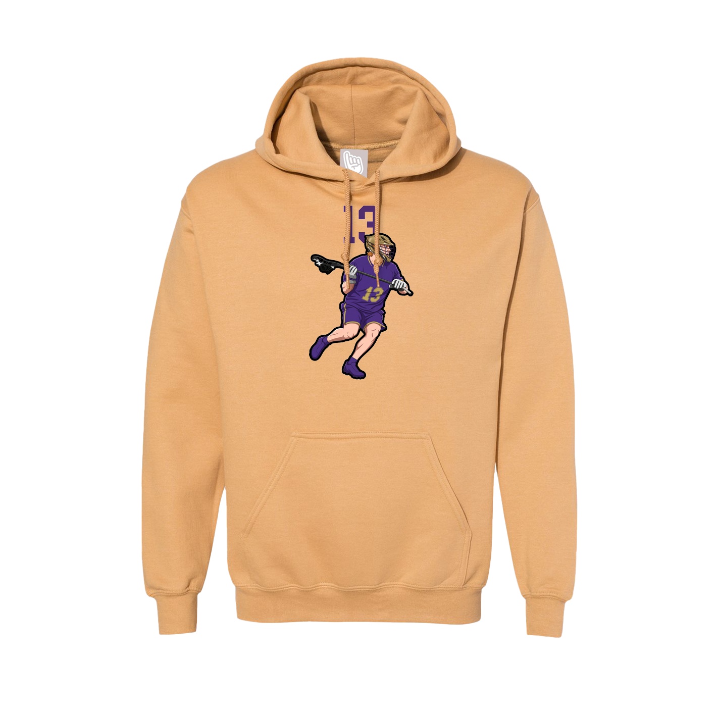 Hoodie — Number Top in Vegas Gold