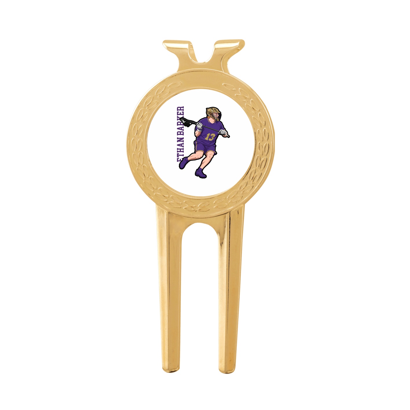 Divot Tool with Ball Marker — Name Vertical in Classic