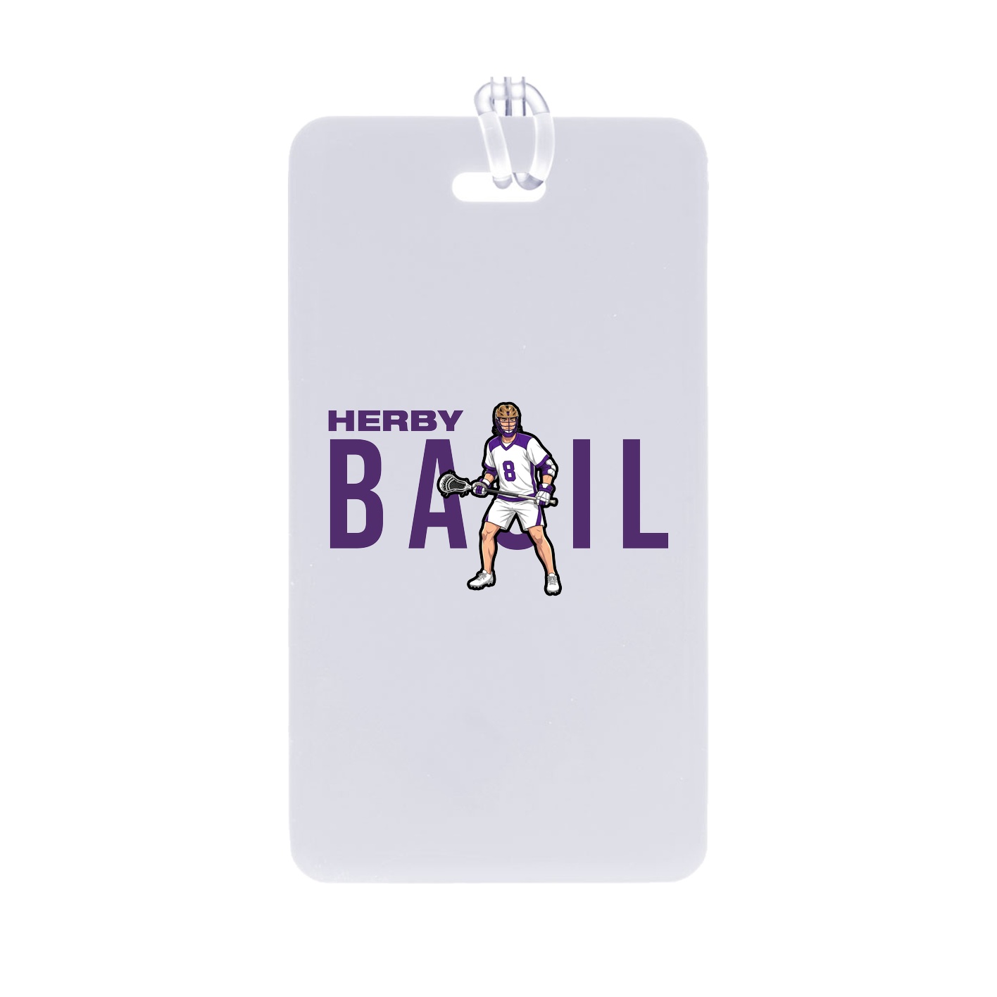 Bag Tag — Player Name in Classic
