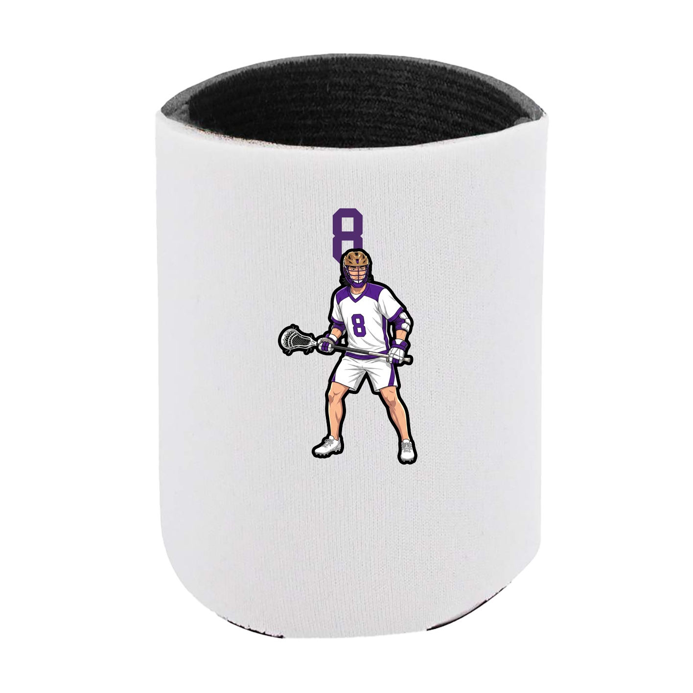 Can Holder — Number Top in White