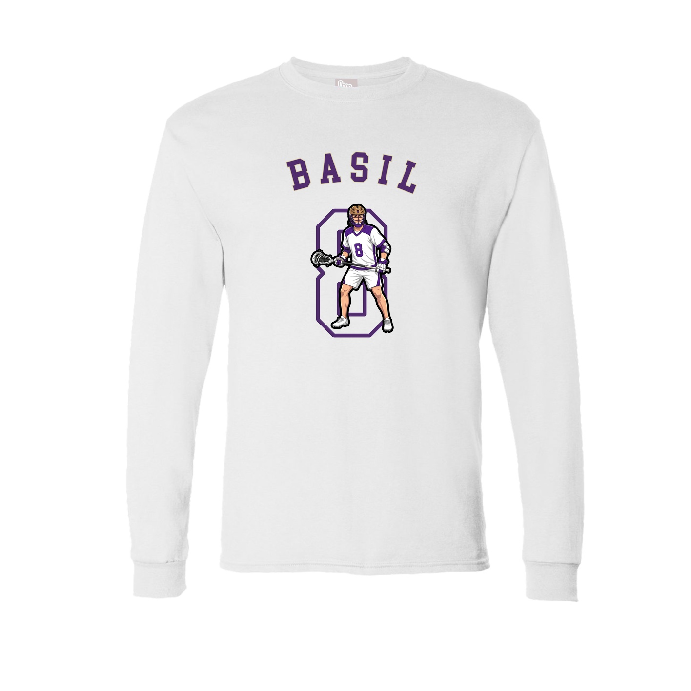 Long Sleeve Tee — Shirsey Arch in White