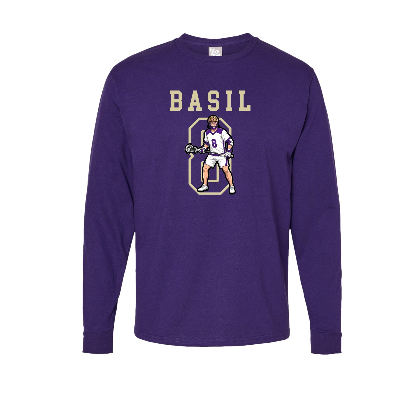 Long Sleeve Tee — Shirsey in Purple