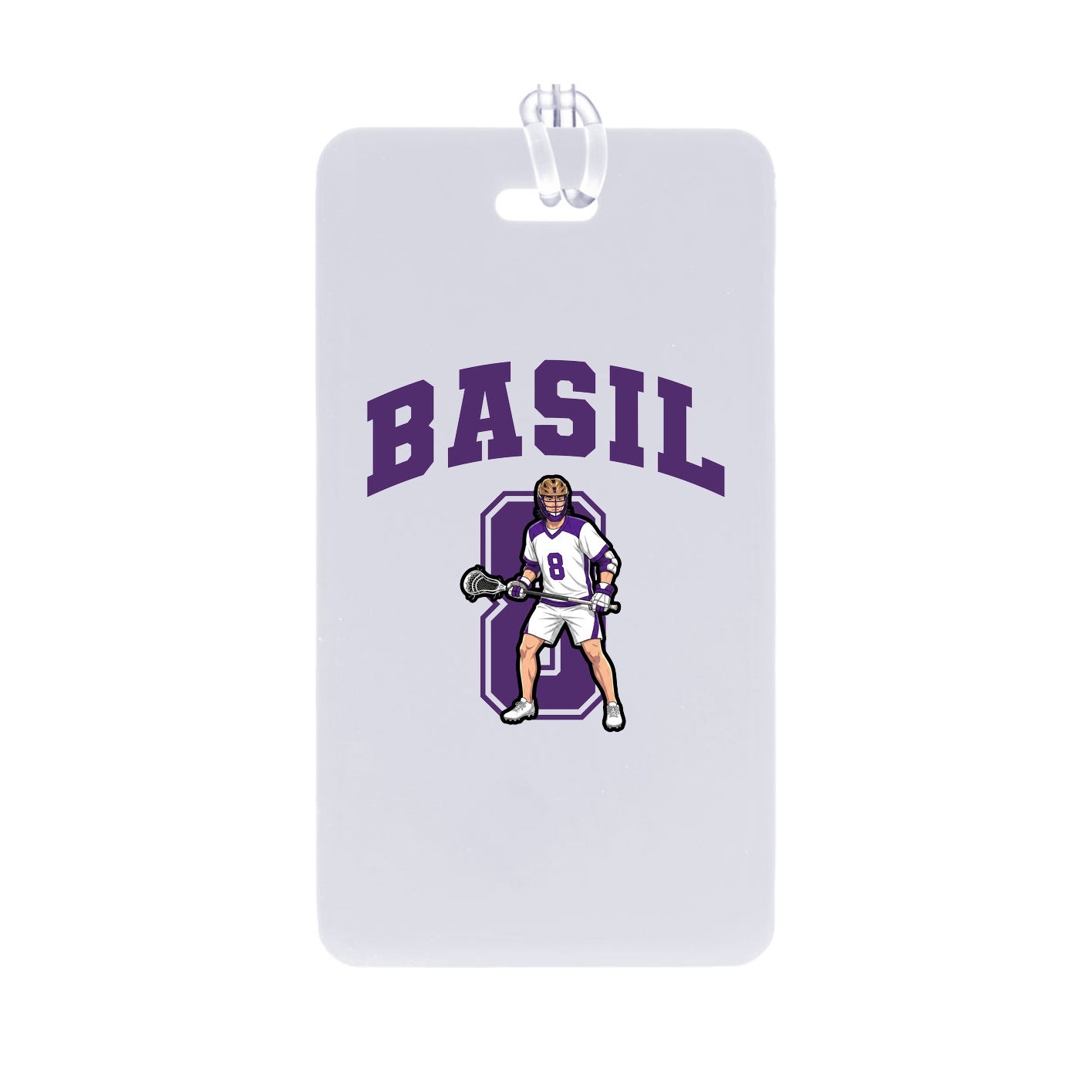 Bag Tag — Number in Classic
