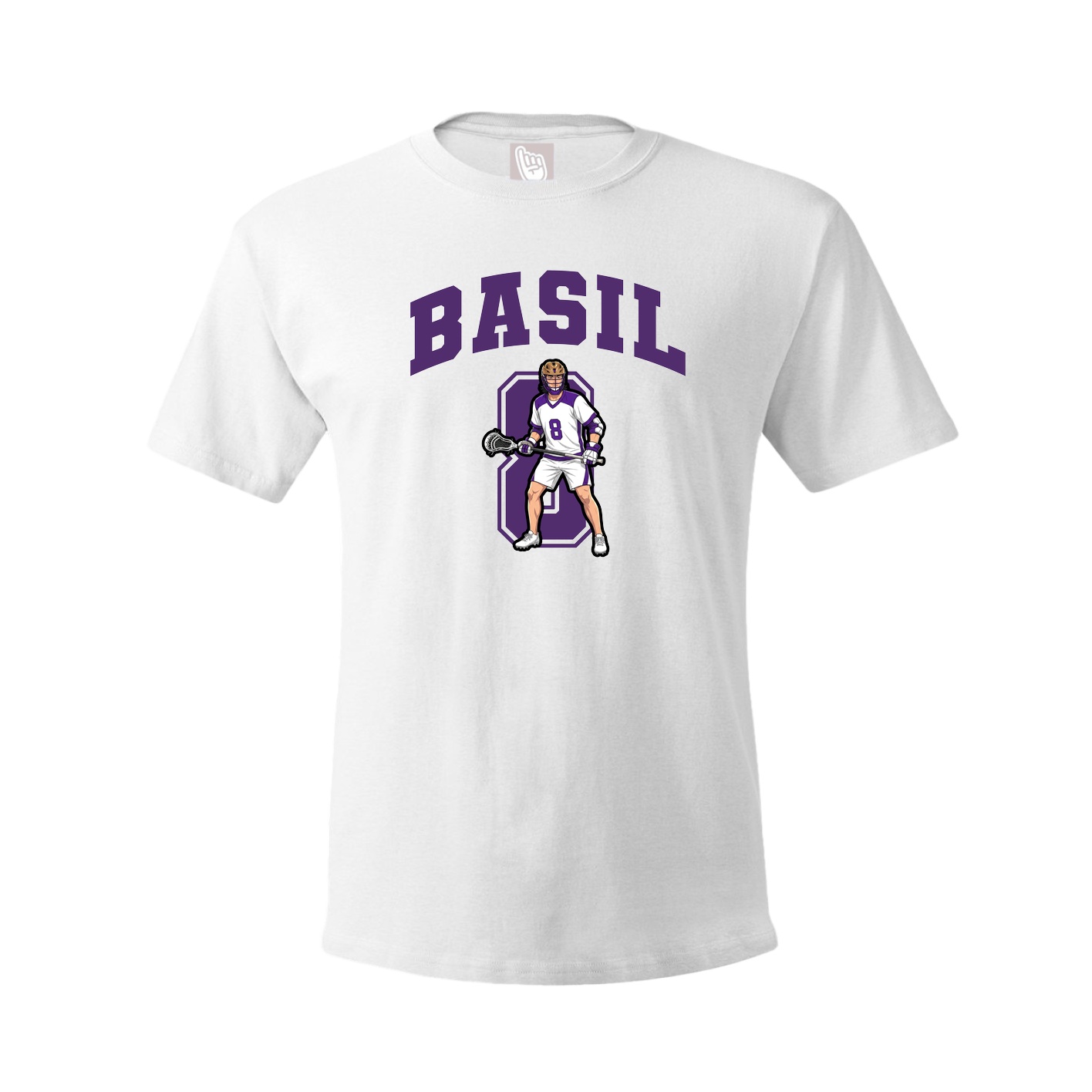 Tee — Number in White