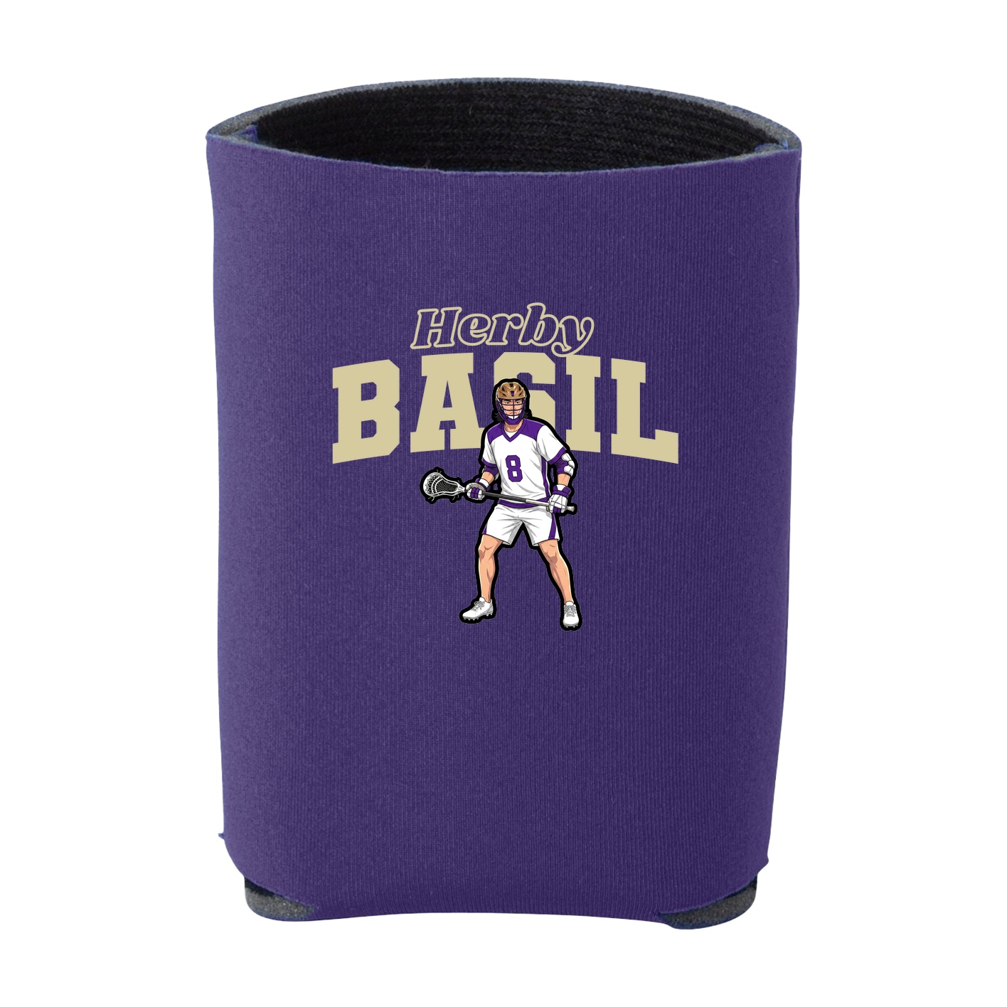 Can Holder — Name Arch in Purple