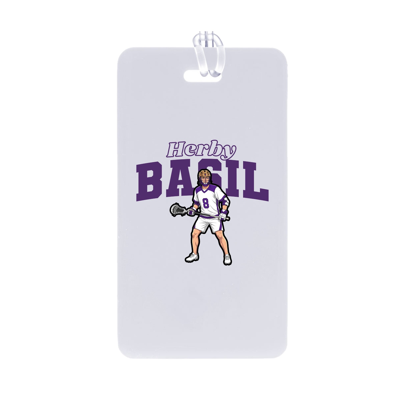 Bag Tag — Name Arch in Classic