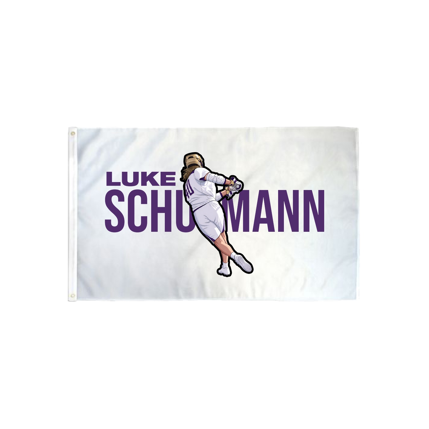 3x5 Flag — Player Name in Classic