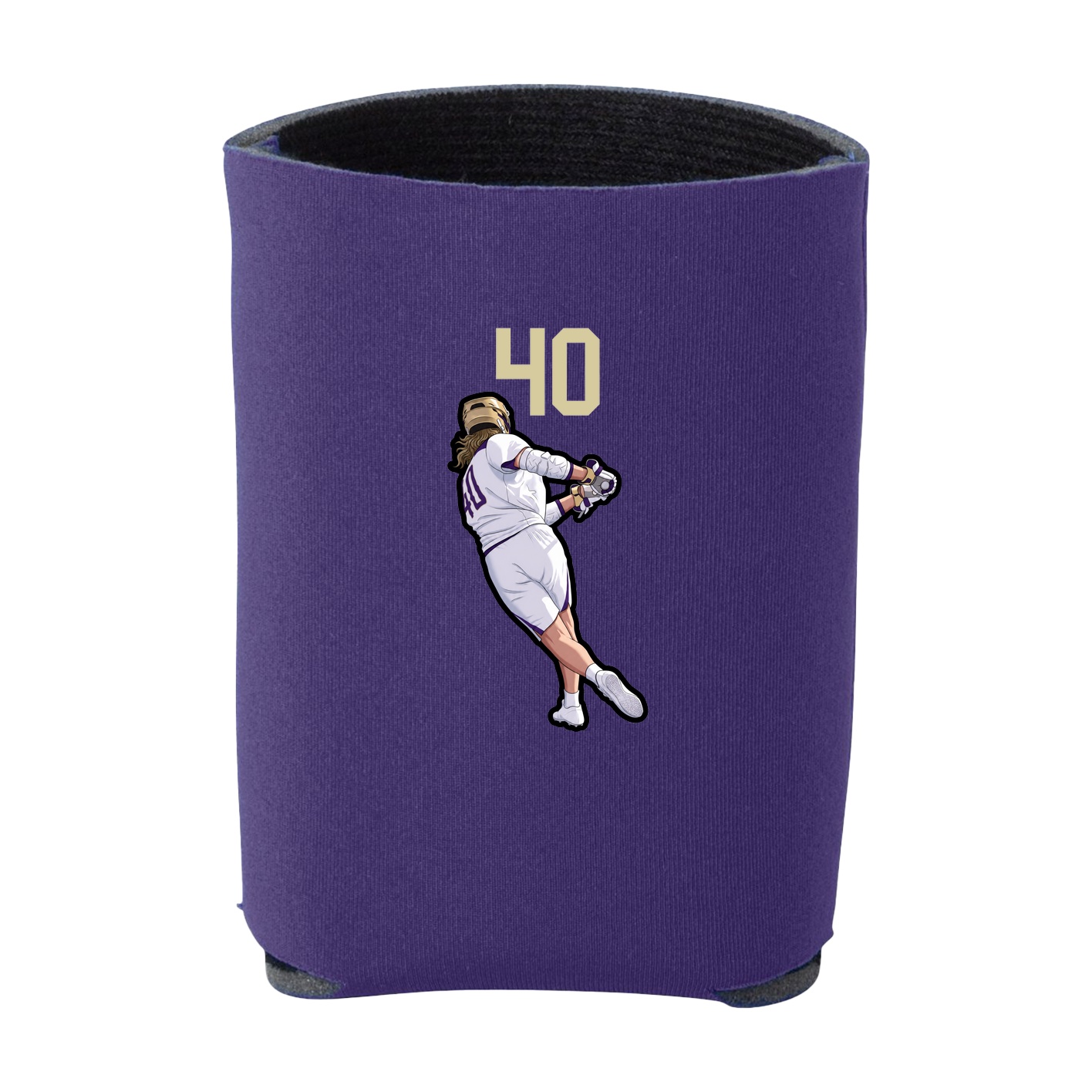 Can Holder — Number Top in Purple