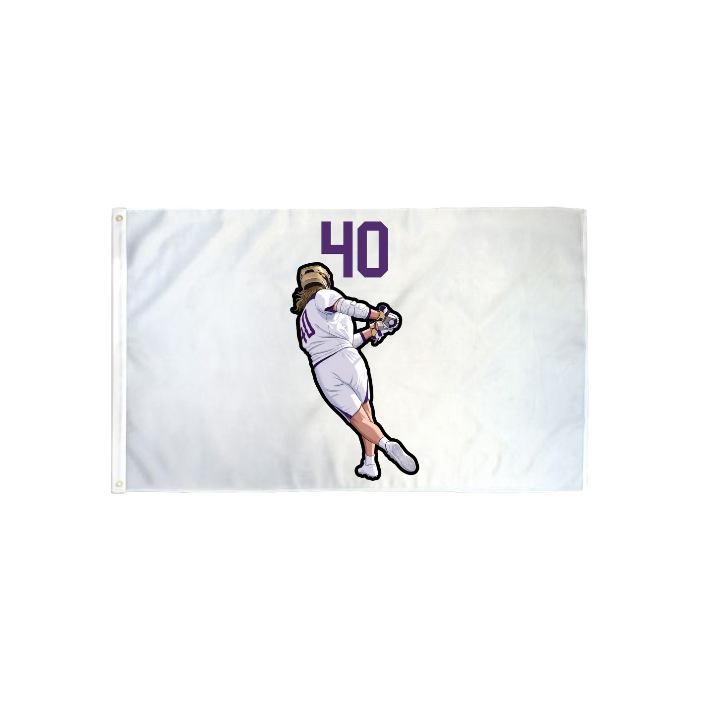 3x5 Flag — Number Top in Classic