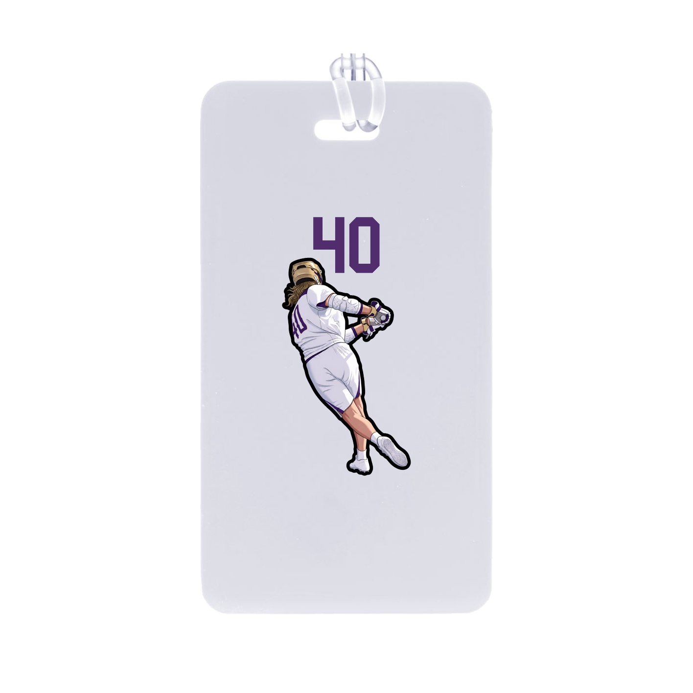 Bag Tag — Number Top in Classic